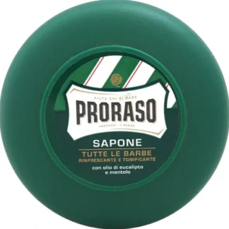 Proraso Refreshing And Invigorating Shaving Soap With Eucalyptus Oil & Menthol by Proraso for Men - 2.6 oz Shaving Soap - Fresh Bloom Skin - Premium Skincare Solutions for Nourished, Hydrated, and Radiant Skin Every Day