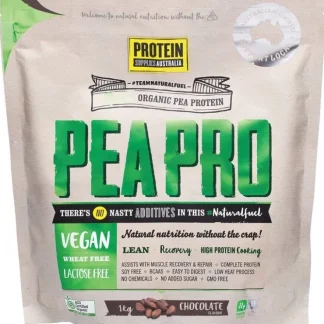 Protein Supplies Australia Peapro (Raw Pea Protein) Chocolate 1 kg - Fresh Bloom Skin - Premium Skincare Solutions for Nourished, Hydrated, and Radiant Skin Every Day