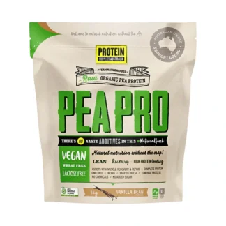 Protein Supplies Australia PeaPro Raw Pea Protein Vanilla Bean 1kg - Fresh Bloom Skin - Premium Skincare Solutions for Nourished, Hydrated, and Radiant Skin Every Day