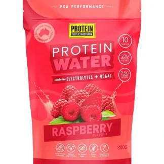Protein Supplies Australia Protein Water Raspberry 300g - Fresh Bloom Skin - Premium Skincare Solutions for Nourished, Hydrated, and Radiant Skin Every Day