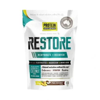 Protein Supplies Australia Restore Hydration Recovery Drink Pine Coconut 200g - Fresh Bloom Skin - Premium Skincare Solutions for Nourished, Hydrated, and Radiant Skin Every Day