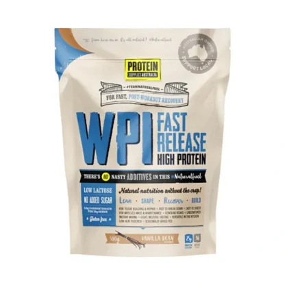 Protein Supplies Australia WPI Whey Protein Isolate Vanilla Bean 500g - Fresh Bloom Skin - Premium Skincare Solutions for Nourished, Hydrated, and Radiant Skin Every Day