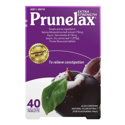 Prunelax Extra Strength 40 Tablets - Fresh Bloom Skin - Premium Skincare Solutions for Nourished, Hydrated, and Radiant Skin Every Day