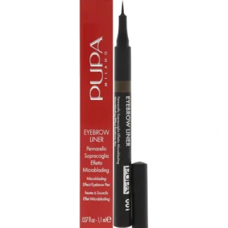 Pupa Milano Eyebrow Liner Pen - 001 Ash Brown by Pupa Milano for Women - 0.037 oz Eyebrow - Fresh Bloom Skin - Premium Skincare Solutions for Nourished, Hydrated, and Radiant Skin Every Day