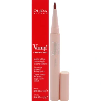 Pupa Milano Vamp! Creamy Duo Contouring Lip Pencil and Shiny Lipstick - 007 Peach Nude by Pupa Milano for Women - 0.035 oz Makeup - Fresh Bloom Skin - Premium Skincare Solutions for Nourished, Hydrated, and Radiant Skin Every Day