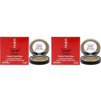 Pupa Milano Vamp! Extreme Eyeshadow - 001 Extreme Gold by Pupa Milano for Women - 0.088 oz Eye Shadow - Pack of 2 - Fresh Bloom Skin - Premium Skincare Solutions for Nourished, Hydrated, and Radiant Skin Every Day