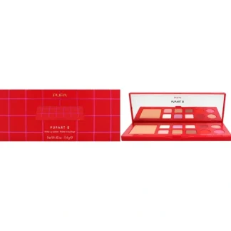 Pupart S Make-Up Palette - 003 Red by Pupa Milano for Women - 0.4 oz Makeup - Fresh Bloom Skin - Premium Skincare Solutions for Nourished, Hydrated, and Radiant Skin Every Day