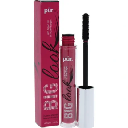 Pur Minerals Big Look Mascara With Argan Oil - Black by Pur Minerals for Women - 0.17 oz Mascara - Fresh Bloom Skin - Premium Skincare Solutions for Nourished, Hydrated, and Radiant Skin Every Day