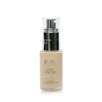 PUR (PurMinerals) 4 in 1 Love Your Selfie Longwear Foundation & Concealer - #LG5 Ivory (Fair Skin With Golden Undertones) 30ml/1oz - Fresh Bloom Skin - Premium Skincare Solutions for Nourished, Hydrated, and Radiant Skin Every Day