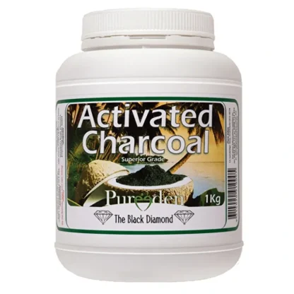 Pure Eden Activated Charcoal 1kg - Fresh Bloom Skin - Premium Skincare Solutions for Nourished, Hydrated, and Radiant Skin Every Day