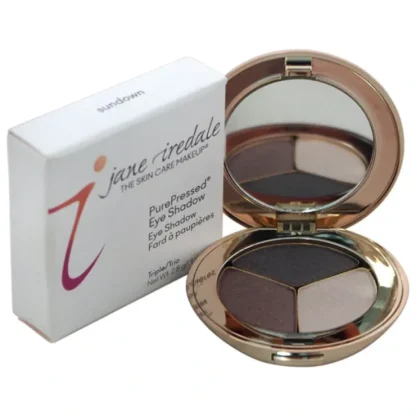 PurePressed Eyeshadow Triple - Sundown by Jane Iredale for Women - 0.06 oz Eye Shadow - Fresh Bloom Skin - Premium Skincare Solutions for Nourished, Hydrated, and Radiant Skin Every Day