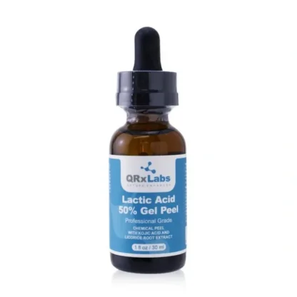 QRxLabs Lactic Acid 50% Gel Peel 30ml/1oz - Fresh Bloom Skin - Premium Skincare Solutions for Nourished, Hydrated, and Radiant Skin Every Day