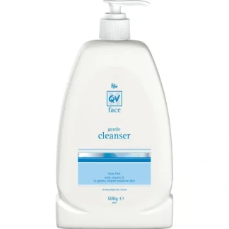 QV Face Gentle Cleanser 500g - Fresh Bloom Skin - Premium Skincare Solutions for Nourished, Hydrated, and Radiant Skin Every Day