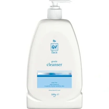 QV Face Gentle Cleanser 500g - Fresh Bloom Skin - Premium Skincare Solutions for Nourished, Hydrated, and Radiant Skin Every Day