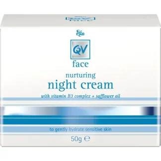 QV Face Nurturing Night Cream 50 g - Fresh Bloom Skin - Premium Skincare Solutions for Nourished, Hydrated, and Radiant Skin Every Day