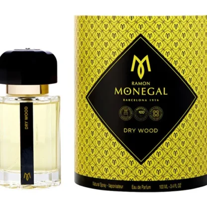 Ramon Monegal Dry Wood Eau De Parfum Spray 100ml/3.4oz - Fresh Bloom Skin - Premium Skincare Solutions for Nourished, Hydrated, and Radiant Skin Every Day