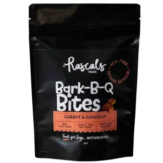 Rascals Treats Dog Treats Bark-B-Q Bites Carrot & Capsicum 125g - Fresh Bloom Skin - Premium Skincare Solutions for Nourished, Hydrated, and Radiant Skin Every Day
