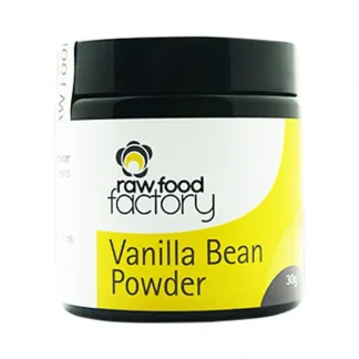 Raw Food Factory Vanilla Bean Powder 30g - Fresh Bloom Skin - Premium Skincare Solutions for Nourished, Hydrated, and Radiant Skin Every Day