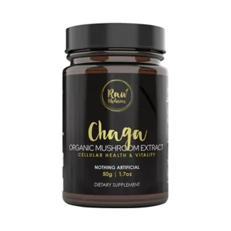 Raw Medicine Organic Mushroom Extract Chaga 50g - Fresh Bloom Skin - Premium Skincare Solutions for Nourished, Hydrated, and Radiant Skin Every Day