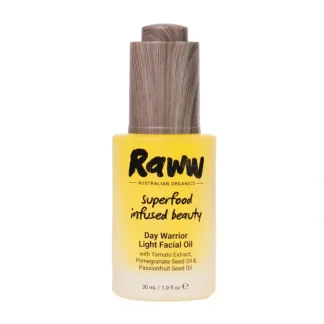 Raww Day Warrior Light Facial Oil 30ml - Fresh Bloom Skin - Premium Skincare Solutions for Nourished, Hydrated, and Radiant Skin Every Day