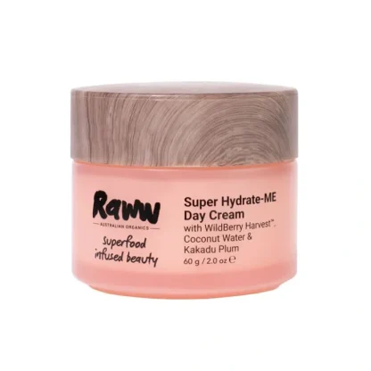 Raww Super Hydrate-Me Day Cream 60g - Fresh Bloom Skin - Premium Skincare Solutions for Nourished, Hydrated, and Radiant Skin Every Day