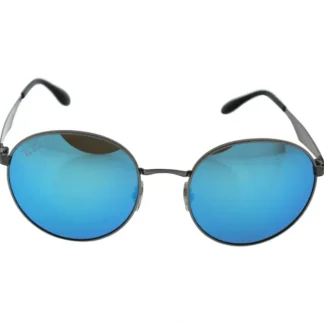Ray Ban RB 3537 004-55 - Gunmetal-Blue by Ray Ban for Unisex - 51-19-145 mm Sunglasses - Fresh Bloom Skin - Premium Skincare Solutions for Nourished, Hydrated, and Radiant Skin Every Day