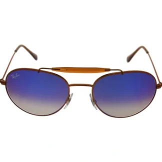 Ray Ban RB 3540 198-8B - Shiny Bronze-Blue Flash Gradient by Ray Ban for Unisex - 53-18-140 mm Sunglasses - Fresh Bloom Skin - Premium Skincare Solutions for Nourished, Hydrated, and Radiant Skin Every Day