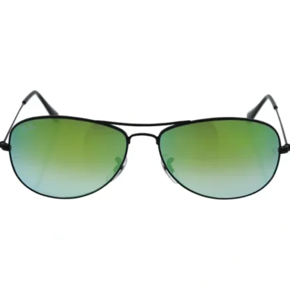 Ray Ban RB 3362 002-4J Cockpit - Black-Green Gradient Flash by Ray Ban for Unisex - 59-14-135 mm Sunglasses - Fresh Bloom Skin - Premium Skincare Solutions for Nourished, Hydrated, and Radiant Skin Every Day