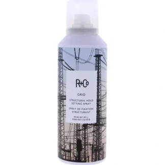 R+Co Grid Structural Hold Setting Spray by R+Co for Unisex - 5 oz Hair Spray - Fresh Bloom Skin - Premium Skincare Solutions for Nourished, Hydrated, and Radiant Skin Every Day