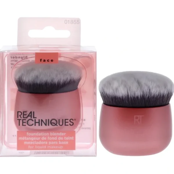 Real Techniques Foundation Blender for Liquid Makeup - 213 by Real Techniques for Women - 1 Pc Brush - Fresh Bloom Skin - Premium Skincare Solutions for Nourished, Hydrated, and Radiant Skin Every Day