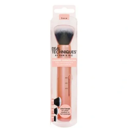 Real Techniques Slide Complexion Brush - Fresh Bloom Skin - Premium Skincare Solutions for Nourished, Hydrated, and Radiant Skin Every Day