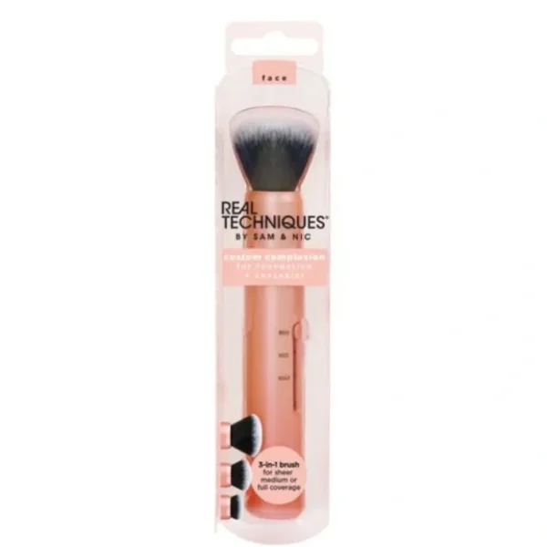Real Techniques Slide Complexion Brush - Fresh Bloom Skin - Premium Skincare Solutions for Nourished, Hydrated, and Radiant Skin Every Day