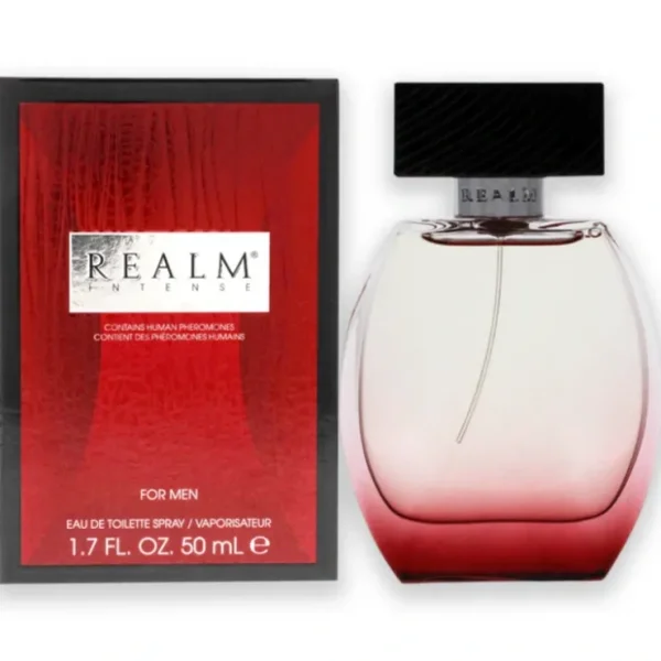Realm Intense by Realm for Men - 1.7 oz EDT Spray - Fresh Bloom Skin - Premium Skincare Solutions for Nourished, Hydrated, and Radiant Skin Every Day