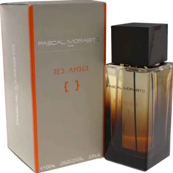 Red Amber by Pascal Morabito for Men - 3.3 oz EDT Spray - Fresh Bloom Skin - Premium Skincare Solutions for Nourished, Hydrated, and Radiant Skin Every Day