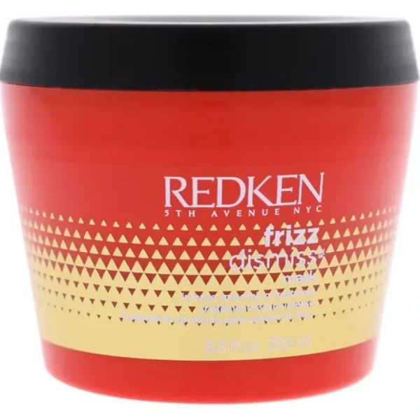 Redken Frizz Dismiss Mask Intense Smoothing Treatment by Redken for Unisex - 8.5 oz Mask - Fresh Bloom Skin - Premium Skincare Solutions for Nourished, Hydrated, and Radiant Skin Every Day