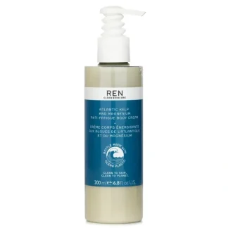 Ren Atlantic Kelp And Magnesium Anti Fatigue Body Cream 200ml/6.8oz - Fresh Bloom Skin - Premium Skincare Solutions for Nourished, Hydrated, and Radiant Skin Every Day