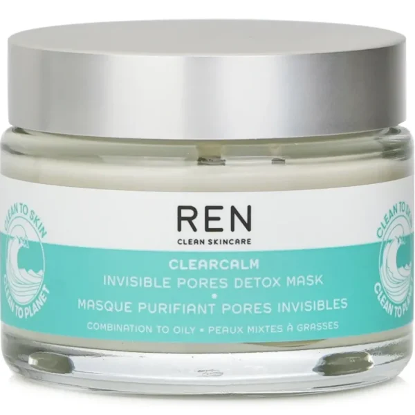 Ren Clearcalm Invisible Pores Detox Mask 50ml/1.7oz - Fresh Bloom Skin - Premium Skincare Solutions for Nourished, Hydrated, and Radiant Skin Every Day