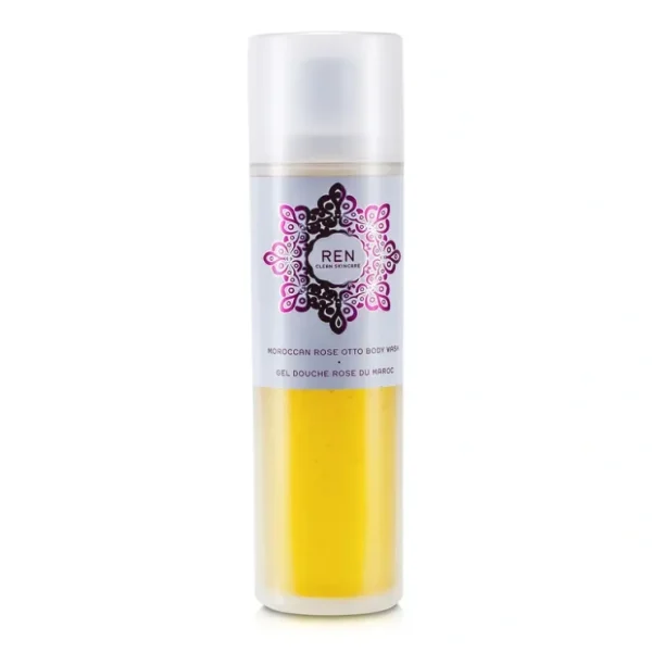 Ren Moroccan Rose Otto Body Wash (Unboxed) 200ml/6.8oz - Fresh Bloom Skin - Premium Skincare Solutions for Nourished, Hydrated, and Radiant Skin Every Day