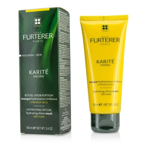 Rene Furterer Karite Hydra Hydrating Ritual Hydrating Shine Mask (Dry Hair) 100ml/3.4oz - Fresh Bloom Skin - Premium Skincare Solutions for Nourished, Hydrated, and Radiant Skin Every Day