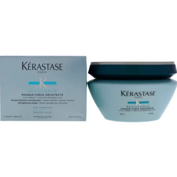 Resistance Masque Force Architecte Masque by Kerastase for Unisex - 6.8 oz Masque - Fresh Bloom Skin - Premium Skincare Solutions for Nourished, Hydrated, and Radiant Skin Every Day