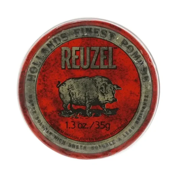 Reuzel Red Pomade (Water Soluble, High Sheen) 35g/1.3oz - Fresh Bloom Skin - Premium Skincare Solutions for Nourished, Hydrated, and Radiant Skin Every Day