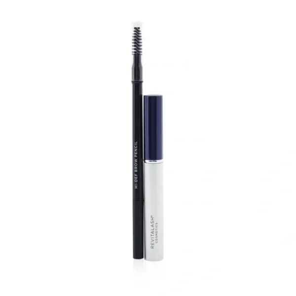 RevitaLash RevitaBrow Advanced Eyebrow Conditioner 3ml + Hi Def Brow Pencil 0.14g (Warm Brown) 2pcs - Fresh Bloom Skin - Premium Skincare Solutions for Nourished, Hydrated, and Radiant Skin Every Day