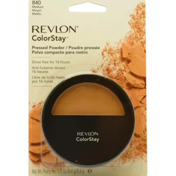 Revlon ColorStay Pressed Powder with Softflex # 840 Medium by Revlon for Unisex - 0.3 oz Powder - Fresh Bloom Skin - Premium Skincare Solutions for Nourished, Hydrated, and Radiant Skin Every Day