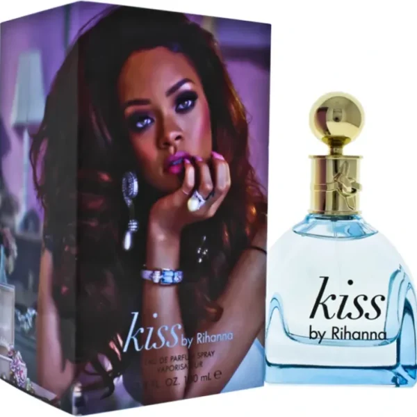 Rihanna Kiss by Rihanna for Women - 3.4 oz EDP Spray - Fresh Bloom Skin - Premium Skincare Solutions for Nourished, Hydrated, and Radiant Skin Every Day