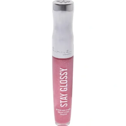 Rimmel London Stay Glossy Lip Gloss - 140 Flower Power by Rimmel London for Women - 0.18 oz Lip Gloss - Fresh Bloom Skin - Premium Skincare Solutions for Nourished, Hydrated, and Radiant Skin Every Day