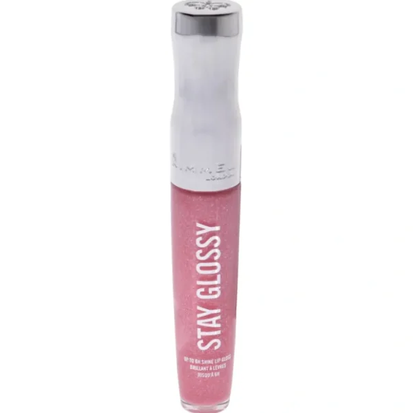 Rimmel London Stay Glossy Lip Gloss - 140 Flower Power by Rimmel London for Women - 0.18 oz Lip Gloss - Fresh Bloom Skin - Premium Skincare Solutions for Nourished, Hydrated, and Radiant Skin Every Day