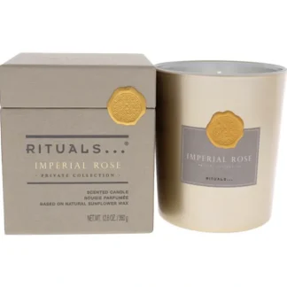 Rituals Imperial Rose Scented Candle by Rituals for Unisex - 12.6 oz Candle - Fresh Bloom Skin - Premium Skincare Solutions for Nourished, Hydrated, and Radiant Skin Every Day