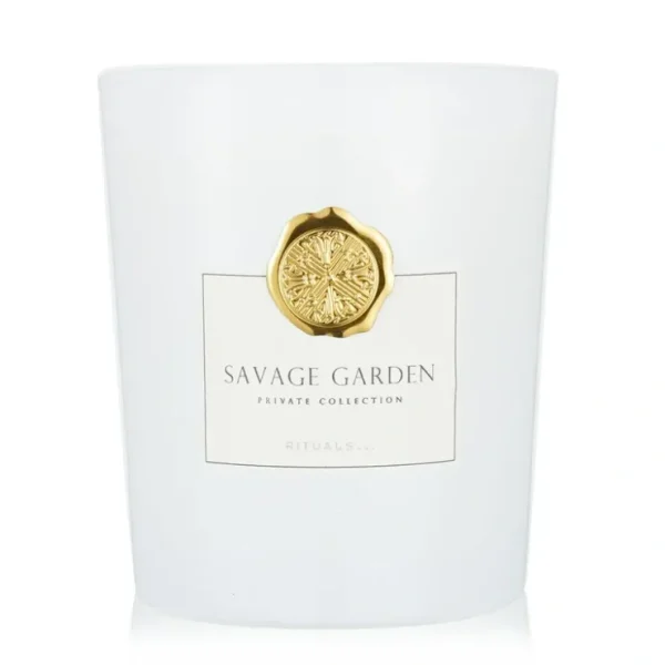 Rituals Private Collection Scented Candle - Savage Garden 360g/12.6oz - Fresh Bloom Skin - Premium Skincare Solutions for Nourished, Hydrated, and Radiant Skin Every Day