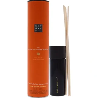 Rituals The Ritual of Happy Buddha Fragrance Sticks by Rituals for Unisex - 1.6 oz Diffuser - Fresh Bloom Skin - Premium Skincare Solutions for Nourished, Hydrated, and Radiant Skin Every Day