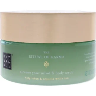 Rituals The Ritual of Karma Body Scrub by Rituals for Unisex - 8.8 oz Scrub - Fresh Bloom Skin - Premium Skincare Solutions for Nourished, Hydrated, and Radiant Skin Every Day